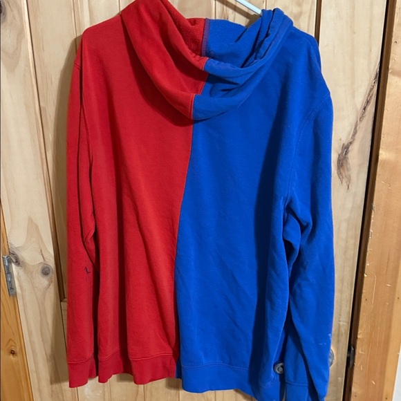 Hot Topic Anime Graphic Hoodie - Red and Blue - Picture 3 of 4